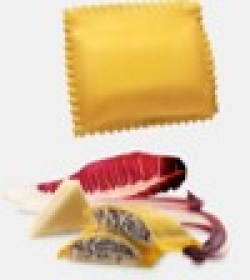 Ravioloni con formaggio asiago e radicchio rosso Mediterranea Surgelati Teramo Abruzzo